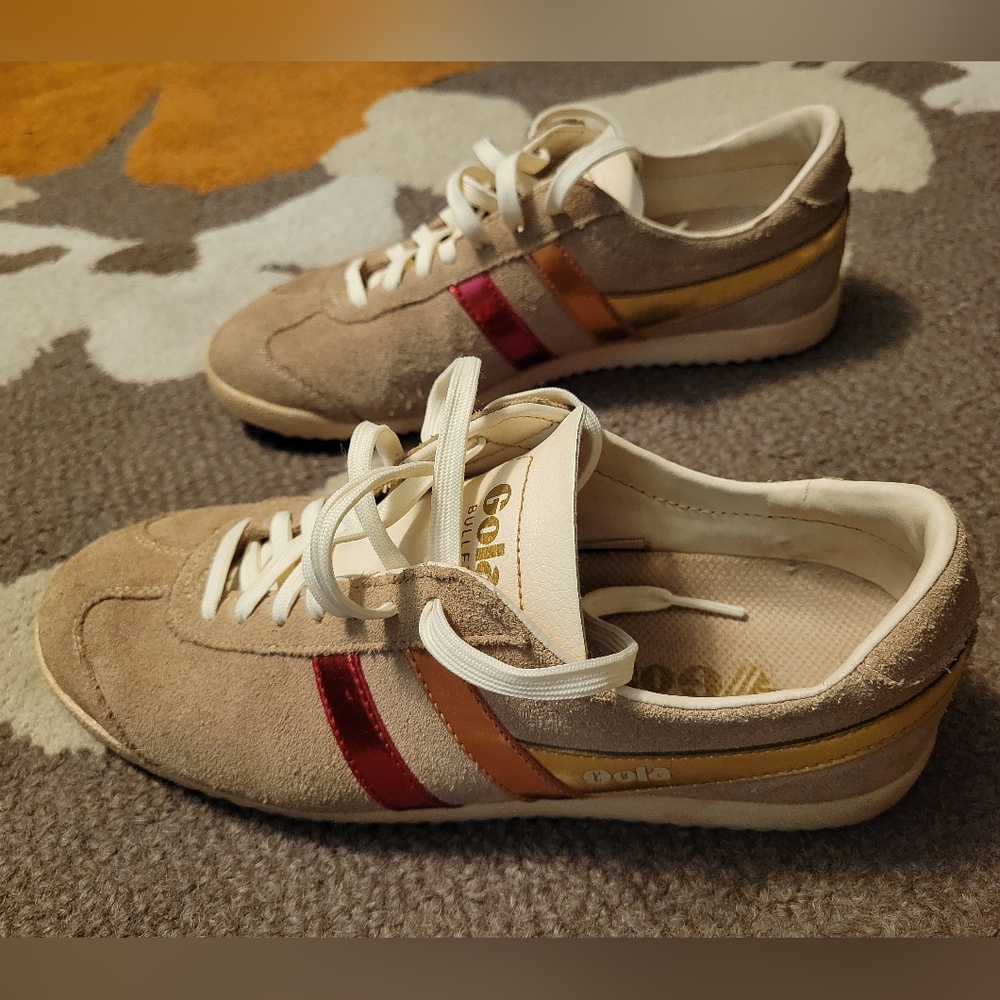 Gola suede bullet flame